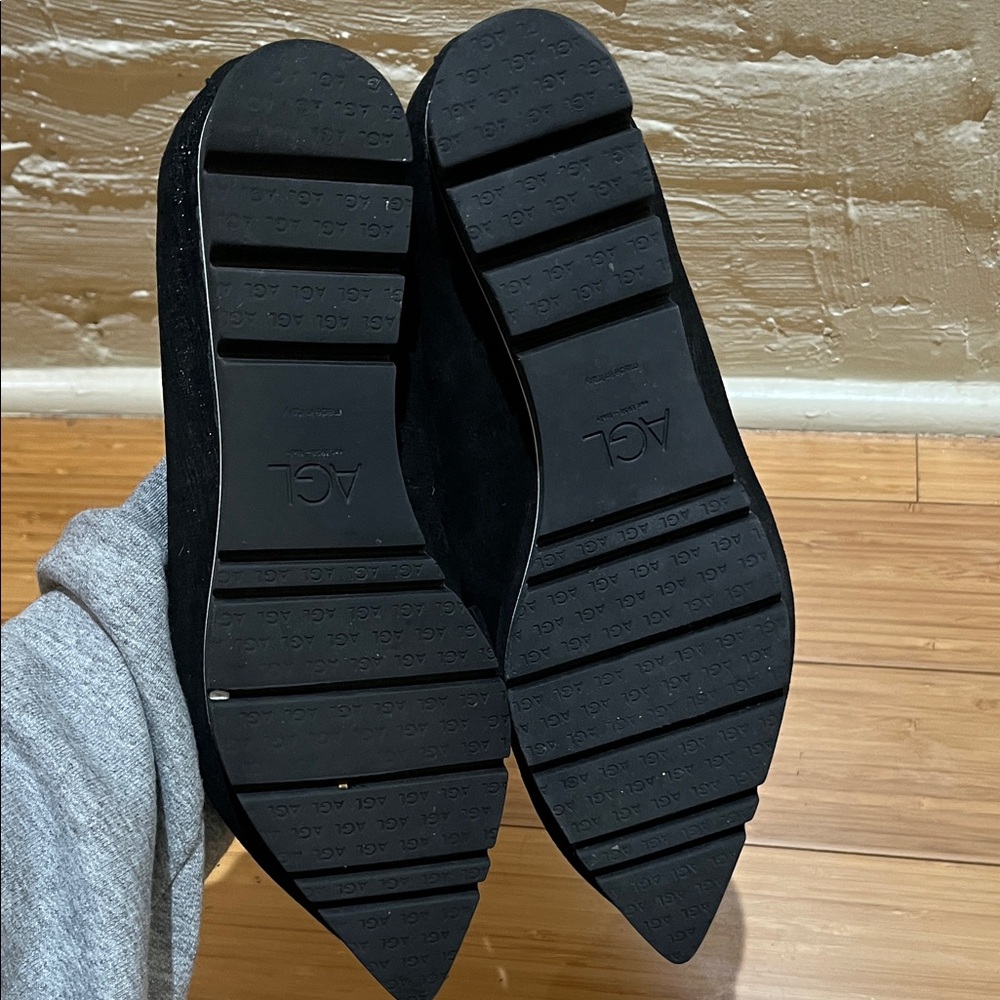 AGL women's Black Loafers - Picture 3 of 3